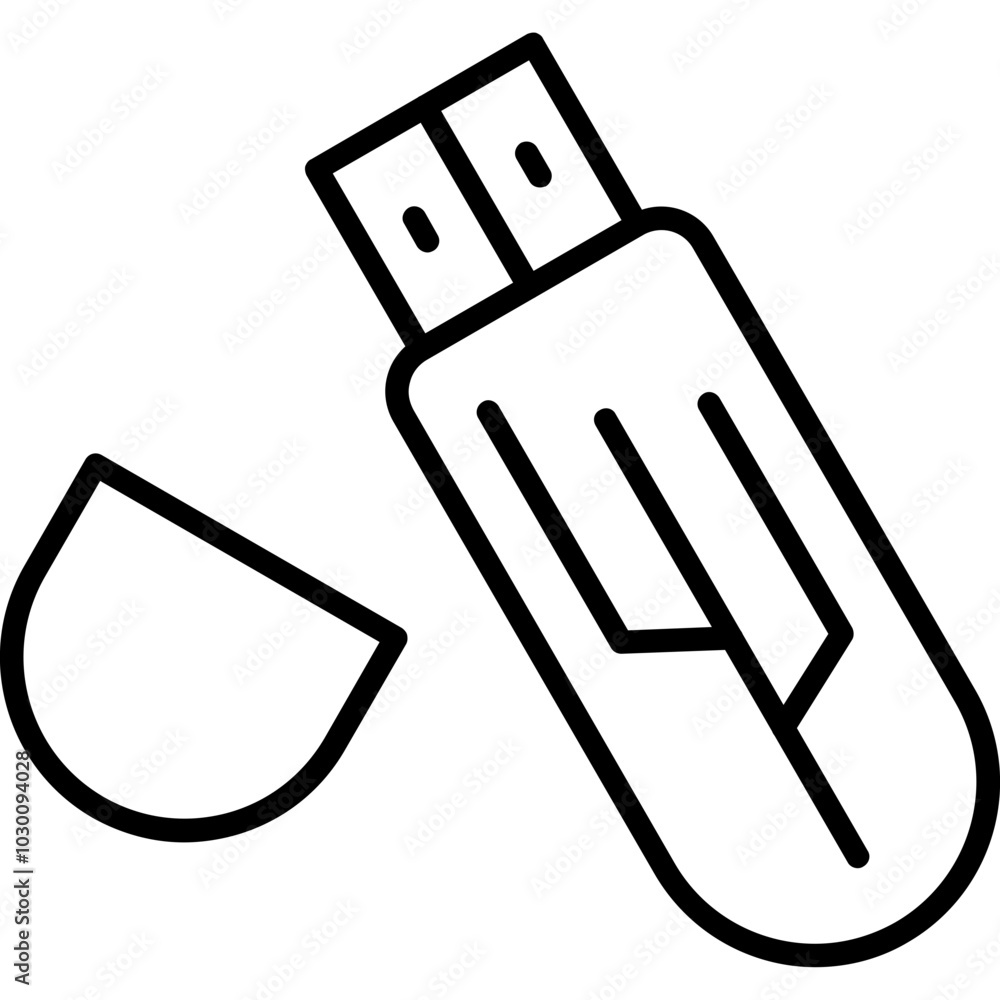 Pen Drive Icon