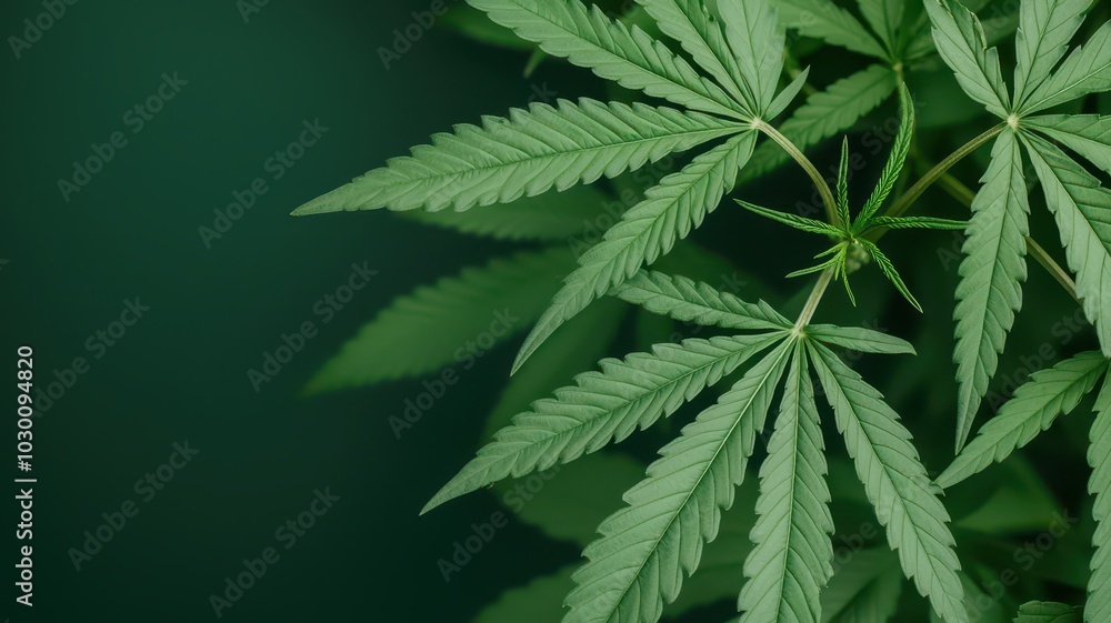 Thriving marijuana plants flourishing in a spacious greenhouse under bright, open skies. Thriving marijuana plants flourishing in a spacious greenhouse under bright, open skies.