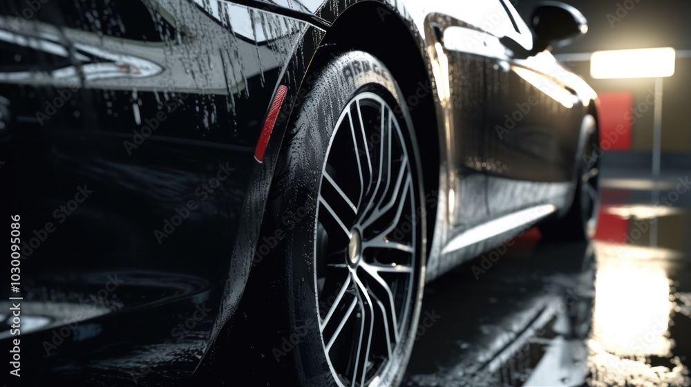 Black Car After Wash Black Car After Wash