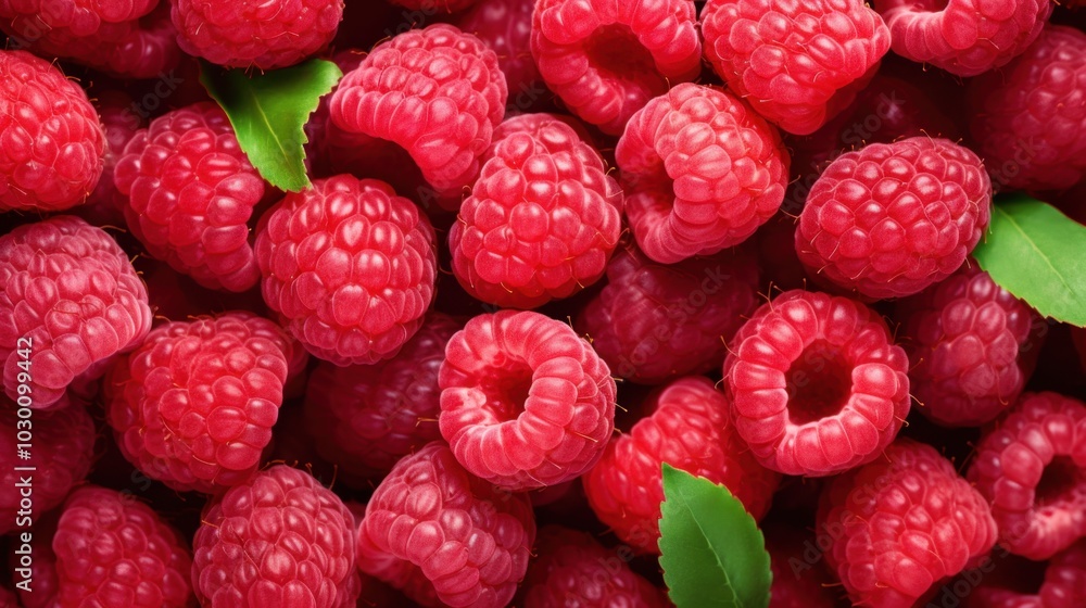 Lots of fresh raspberries swirl around a pile of fresh raspberrie seamless background. Lots of fresh raspberries swirl around a pile of fresh raspberrie seamless background.