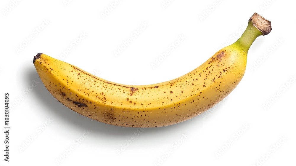 one banana isolated on white background with clipping path. one banana isolated on white background with clipping path.
