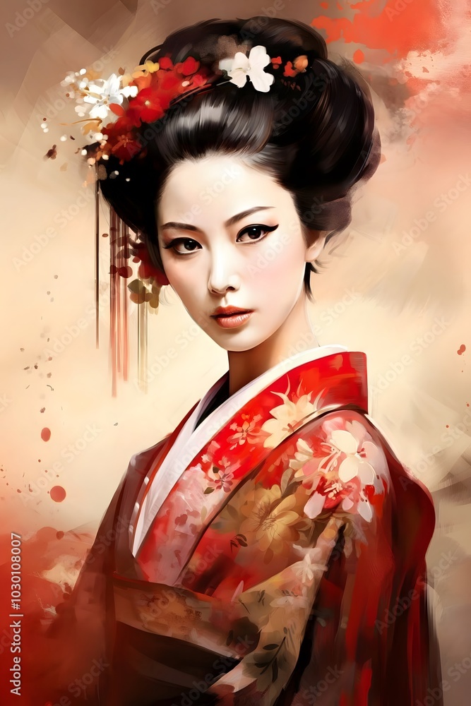 girl in kimono girl in kimono