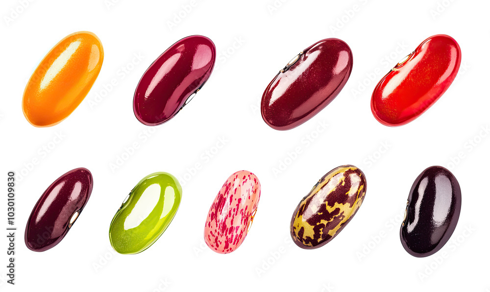 beans on transparent background beans on transparent background