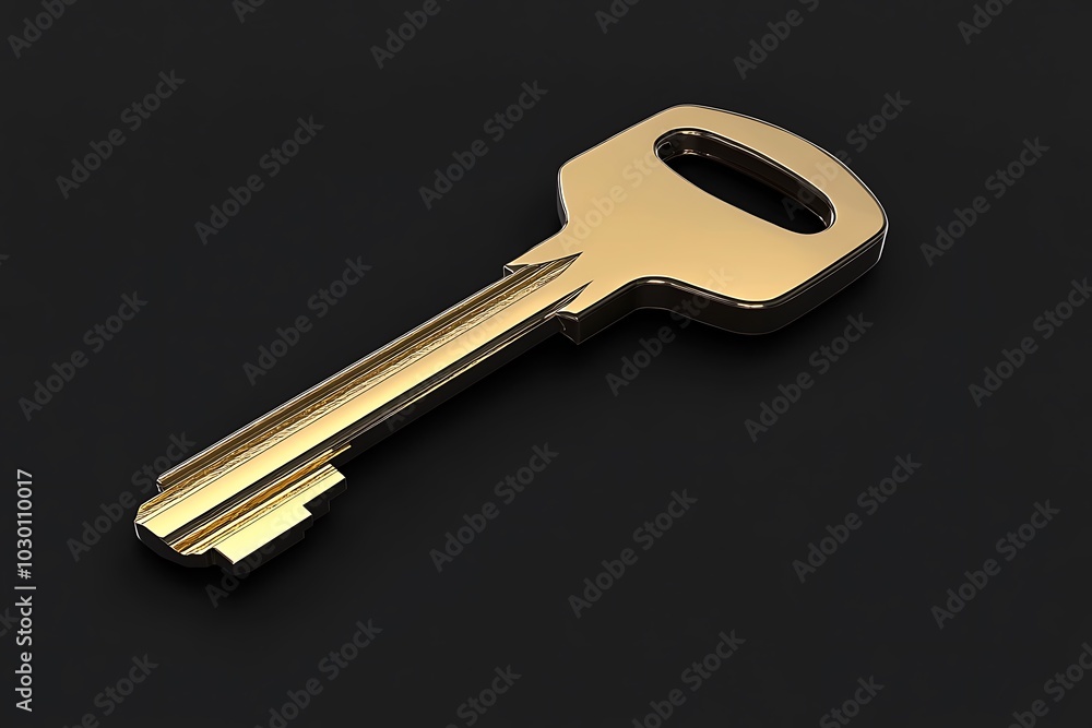 Golden Key: A Symbol of Opportunity and Success Golden Key: A Symbol of Opportunity and Success