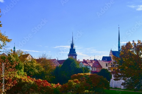 buildings in the Czech Republic Pardubice October 14, 2024