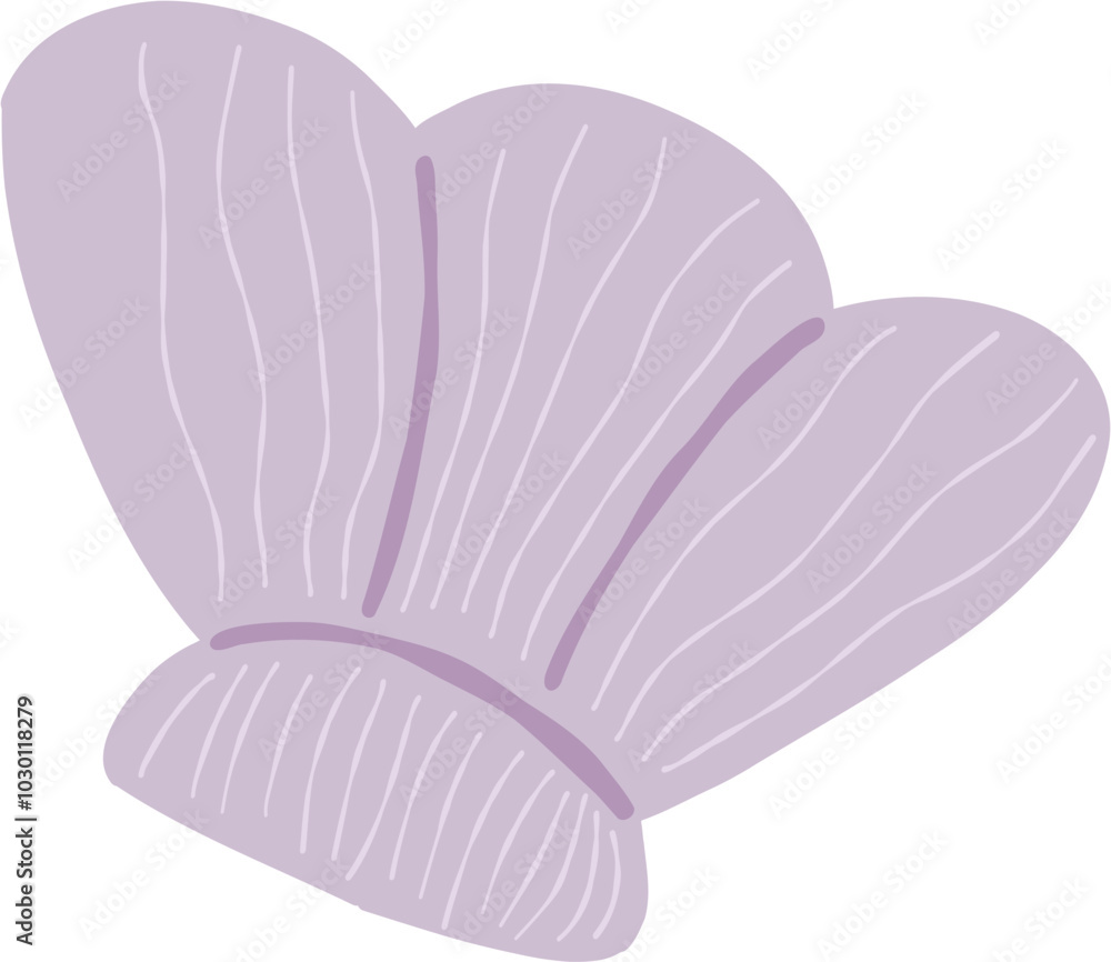 Cute hand drawn sea shell vector Cute hand drawn sea shell vector