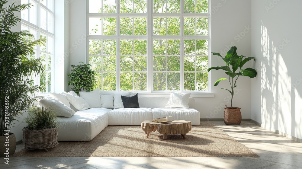 Contemporary Minimalist Living Room Contemporary Minimalist Living Room