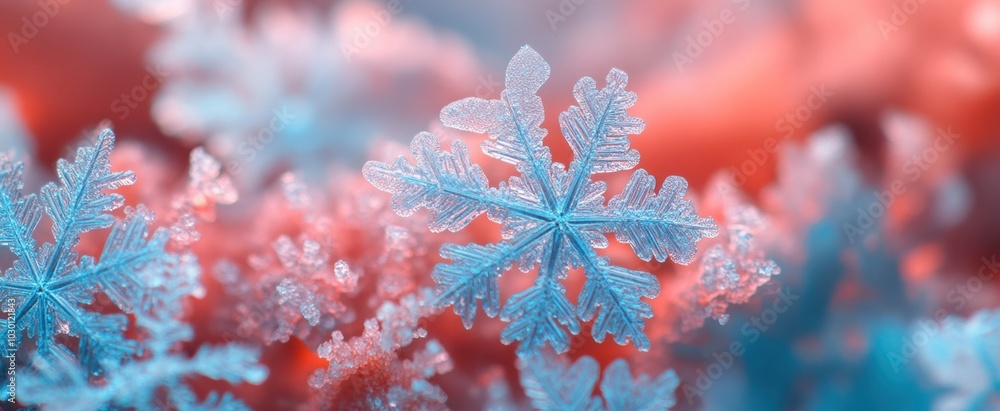 The Beautiful Snowflake in Focus The Beautiful Snowflake in Focus