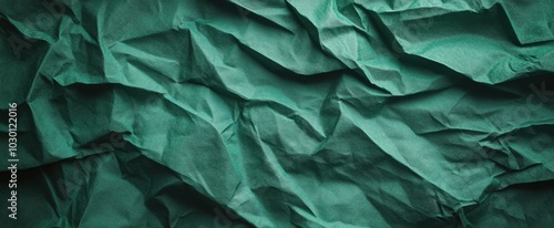 Wallpaper Mural The Crumpled Green Paper Texture Torontodigital.ca