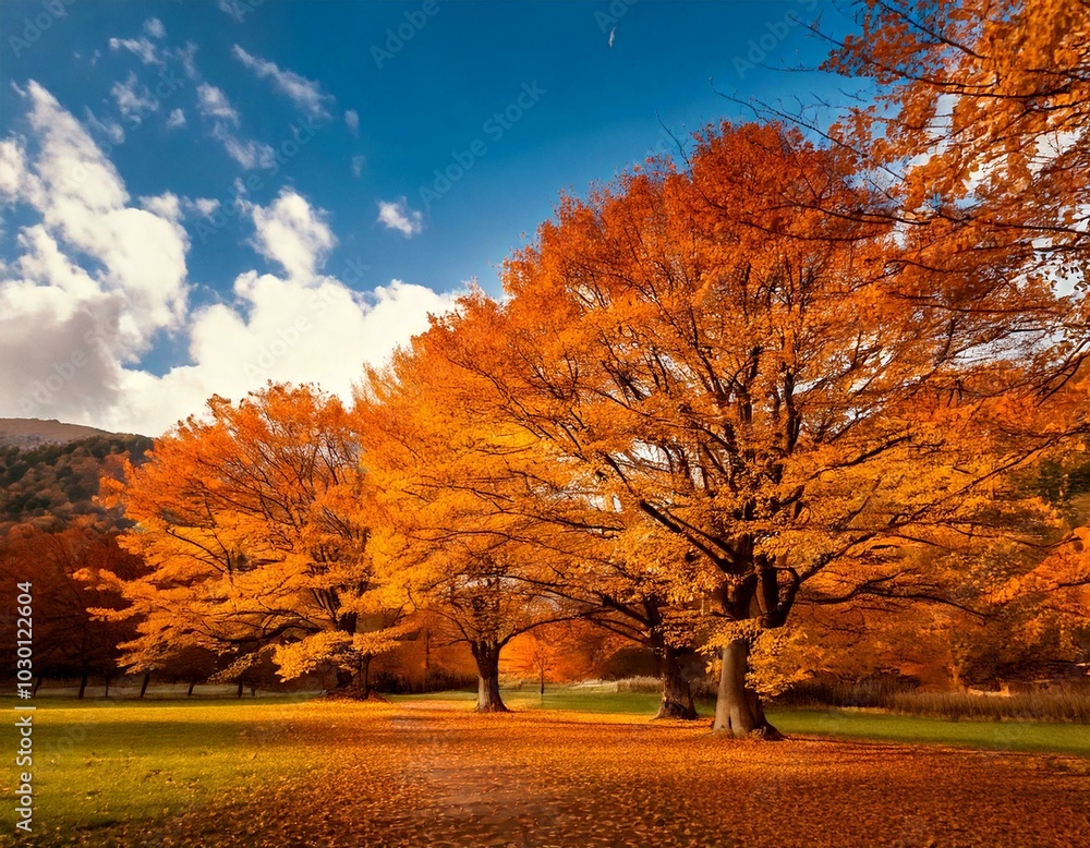 가을 숲의 매력