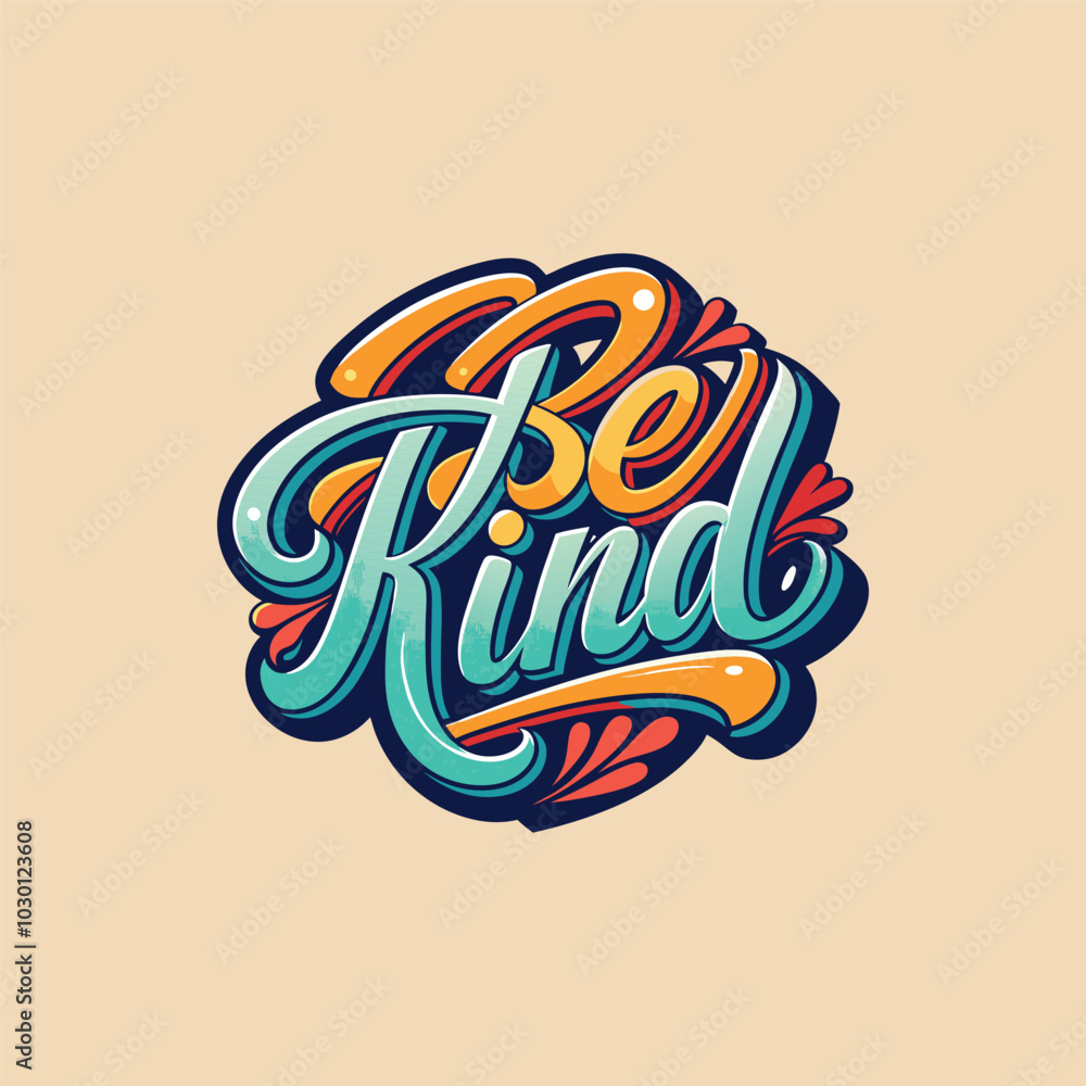 Be kind motivational typography t-shirt design Be kind motivational typography t-shirt design