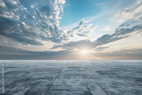 Fototapeta Naklejka Na Ścianę i Meble -  Dark stormy sky over the Baltic sea.