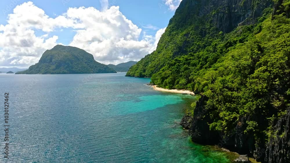 tropical island top drone view in Ultra High Quality tropical island top drone view in Ultra High Quality