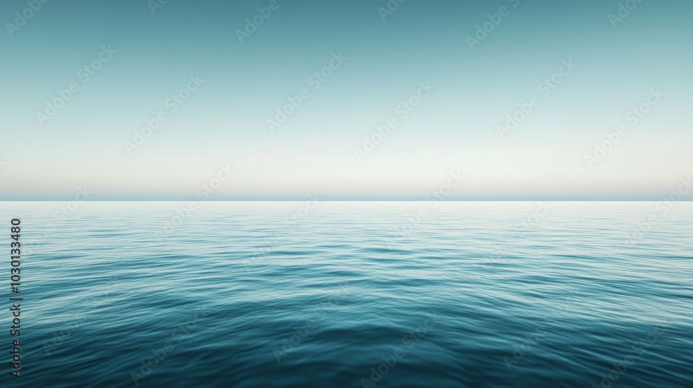 Fototapeta premium Vast Ocean Horizon