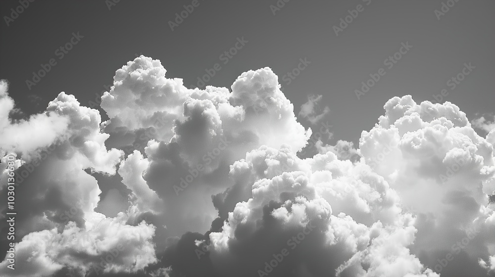 Dramatic Black and White Cloudscape Photography Dramatic Black and White Cloudscape Photography
