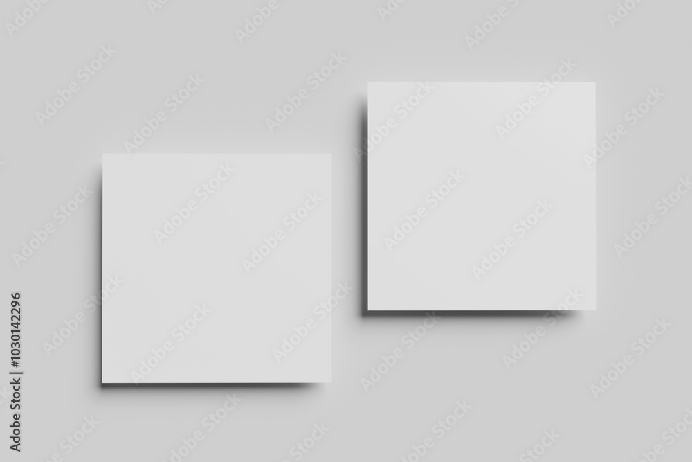 Square flyer mockup Square flyer mockup