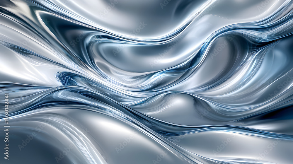 Elegant Blue Magnetic Fluid Crafting Elaborate Shapes in an Artistic Gradient Backdrop Elegant Blue Magnetic Fluid Crafting Elaborate Shapes in an Artistic Gradient Backdrop