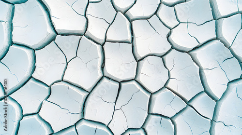 Cracked Earth Texture A Close-Up Perspective on Drought and Climate Change Impact on Soil Quality