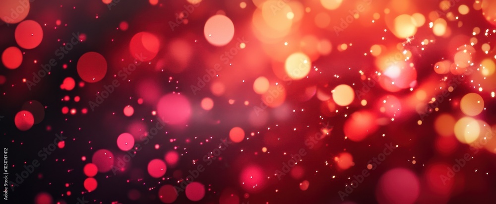 The Colorful Light Bokeh Abstract The Colorful Light Bokeh Abstract
