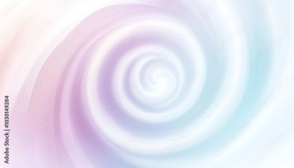 Fototapeta premium Gradient swirl effect with soft, pastel hues