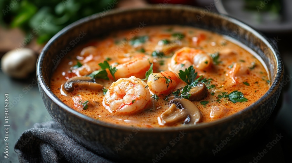 Creamy Shrimp and Mushroom Soup Creamy Shrimp and Mushroom Soup