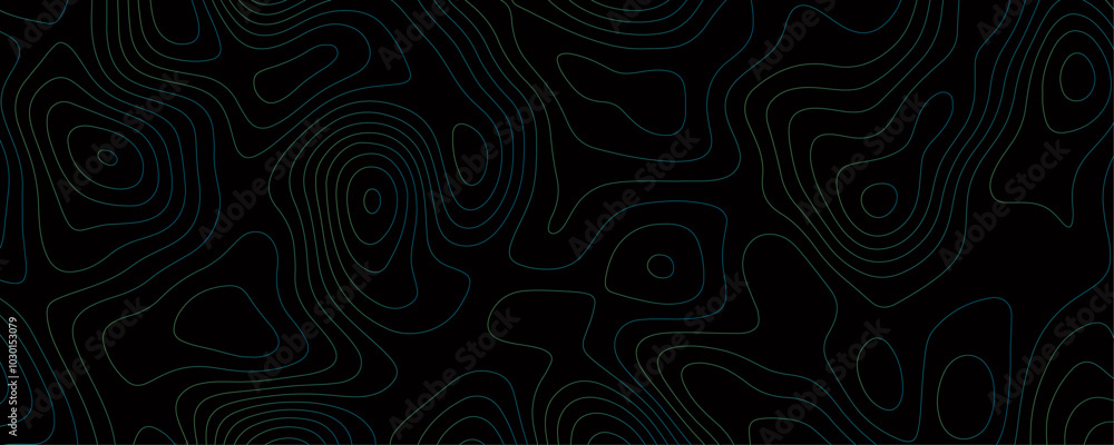 Abstract Dark Topographic Contour Line Pattern with Flowing Organic Shapes Ideal for Use in High-Resolution Vector Design Templates and Graphic Backgrounds
Abstract Dark Topographic Contour Line Pattern with Flowing Organic Shapes Ideal for Use in High-Resolution Vector Design Templates and Graphic Backgrounds