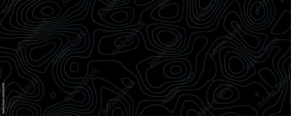 Abstract Dark Topographic Contour Line Pattern with Flowing Organic Shapes Ideal for Use in High-Resolution Vector Design Templates and Graphic Backgrounds
Abstract Dark Topographic Contour Line Pattern with Flowing Organic Shapes Ideal for Use in High-Resolution Vector Design Templates and Graphic Backgrounds