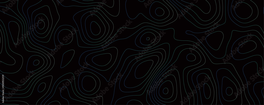 Detailed Dark Abstract Topographic Contour Line Pattern with Smooth Organic Shapes Perfect for Use in Professional Graphic Backgrounds and Vector Designs
Detailed Dark Abstract Topographic Contour Line Pattern with Smooth Organic Shapes Perfect for Use in Professional Graphic Backgrounds and Vector Designs