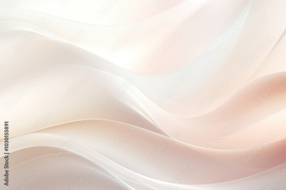 Bokeh wave pattern backgrounds white silk. Bokeh wave pattern backgrounds white silk.