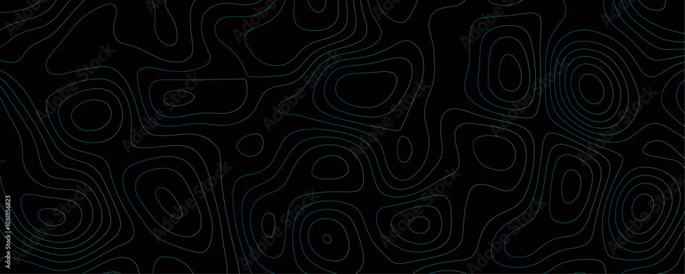 Detailed Dark Topographic Contour Line Pattern with Flowing Organic Shapes Ideal for Use in High-Resolution Vector Background Designs and Templates
Detailed Dark Topographic Contour Line Pattern with Flowing Organic Shapes Ideal for Use in High-Resolution Vector Background Designs and Templates