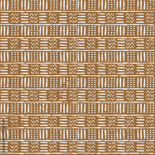 Wallpaper Mural tribal style ethnic seamless fabric Torontodigital.ca