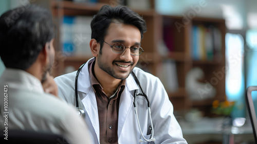 portrait of a doctor in hospital