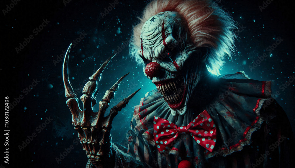 horror scary clown, for Halloween wallpaper horror scary clown, for Halloween wallpaper
