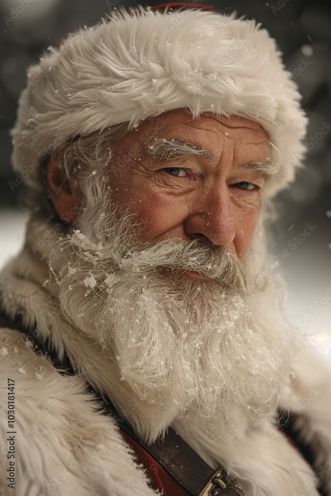 Portrait of Santa Claus. Xmas. Happy New Year. Merry Christmas. Greeting card. Christmas and New Years concept Portrait of Santa Claus. Xmas. Happy New Year. Merry Christmas. Greeting card. Christmas and New Years concept