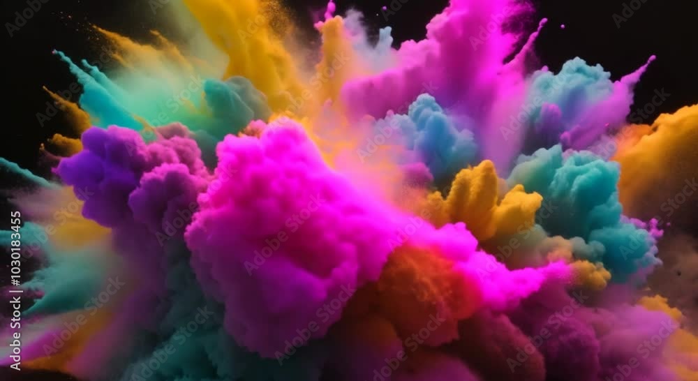Explosion of colors Explosion of colors