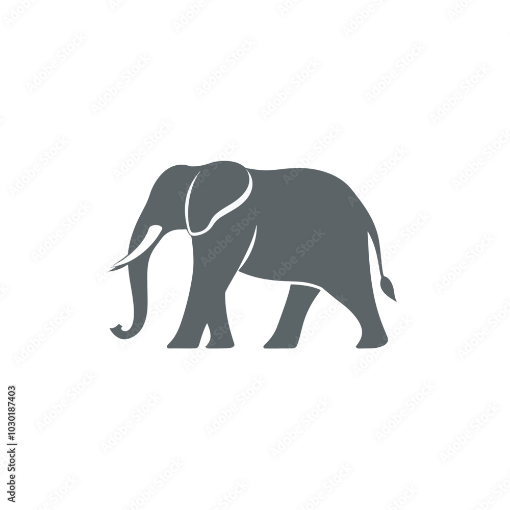 Fototapeta premium Elephant Logo Template
