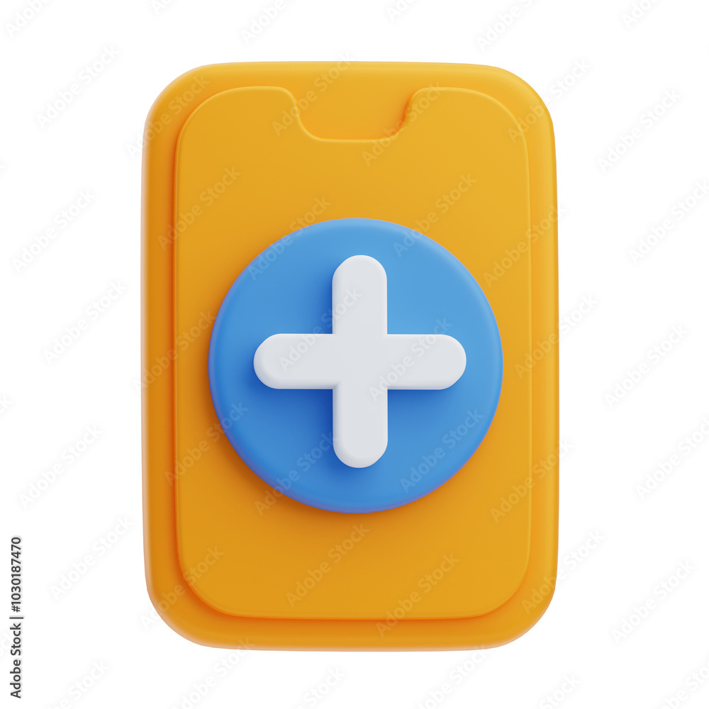 3D Healthcare Mobile Application Icon Design 3D Healthcare Mobile Application Icon Design