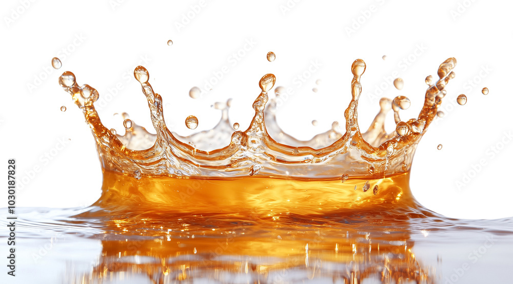 PNG, water splashes on a white background, created using Generative AI technology. PNG, water splashes on a white background, created using Generative AI technology.