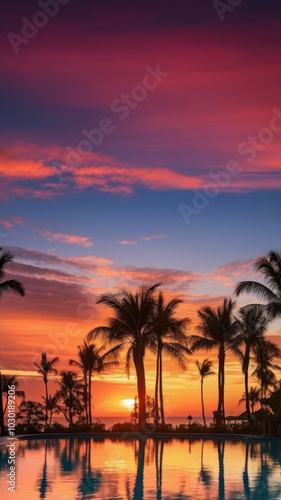 Resort tree sky outdoors.