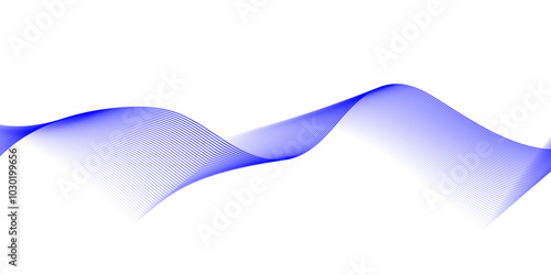 Abstract blend wave lines and technology background. Background lines wave abstract stripe design. White background, mesh abstract, vector gradient line soft blend.