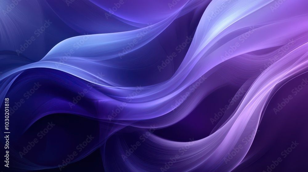Obraz premium Dark Blue and Purple Abstract Background for Creative Projects