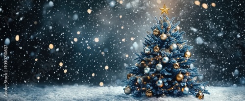 Wallpaper Mural The Beautiful Christmas Tree Torontodigital.ca