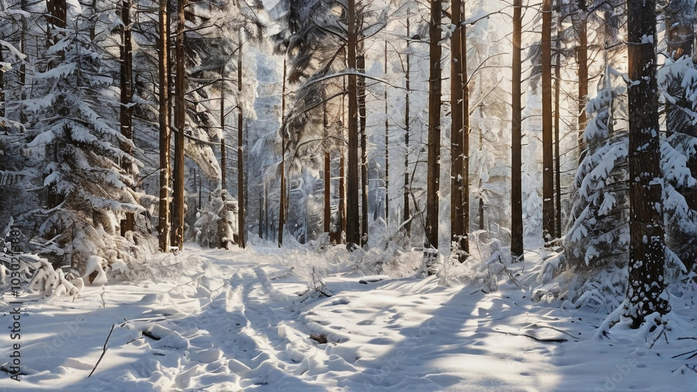 Winter Forest Wonderland Winter Forest Wonderland