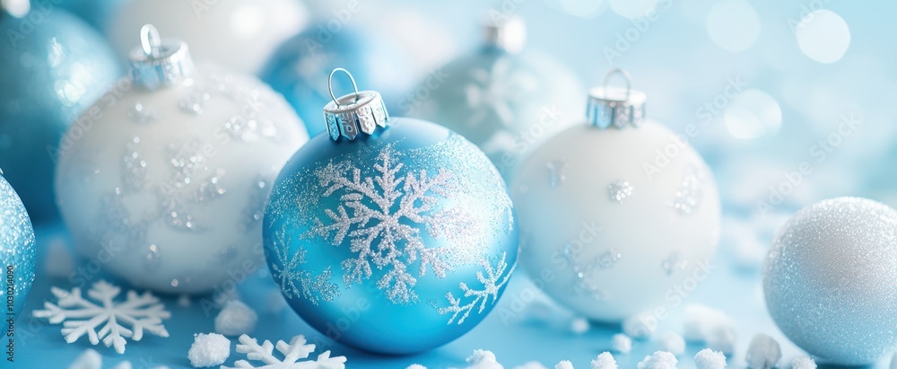 The Blue Winter Ornament Collection The Blue Winter Ornament Collection