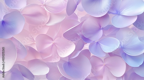 Creative Design Featuring Lavender Petals as a Background Element, Creating a Romantic and Dreamy Atmosphere, Perfect for High-End Skincare and Cosmetics Products, Enhanced by AI-Generated Wallpaper