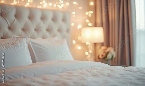 Creative Design Featuring Blurred Background of a Luxurious Hotel Interior, Perfect for Advertising and Marketing, Ideal for Architecture, Hospitality, Travel, and Hotel Management, Enhanced by AI-Gen
