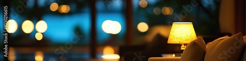 Creative Design Featuring Blurred Background of a Luxurious Hotel Interior, Perfect for Advertising and Marketing, Ideal for Architecture, Hospitality, Travel, and Hotel Management, Enhanced by AI-Gen