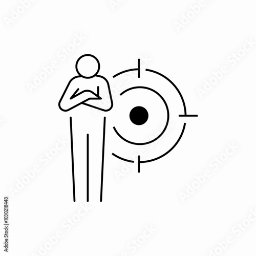 success employee icon sign vector