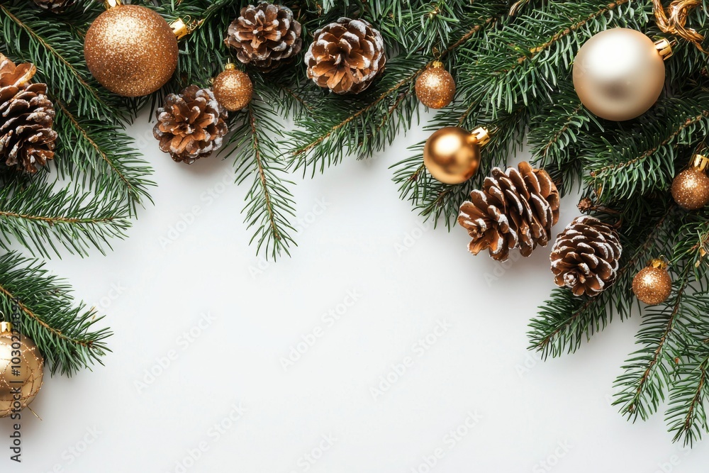 Christmas Season Background created with Generative AI Christmas Season Background created with Generative AI