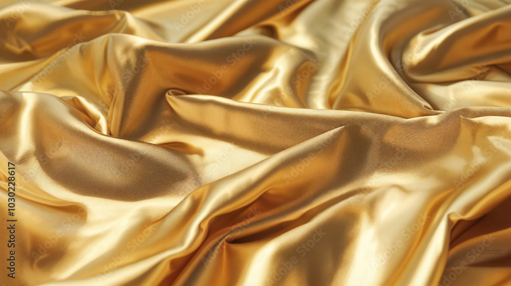 Obraz premium golden silk background